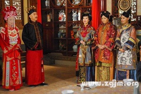 梦见妻妾