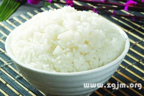 梦见米饭