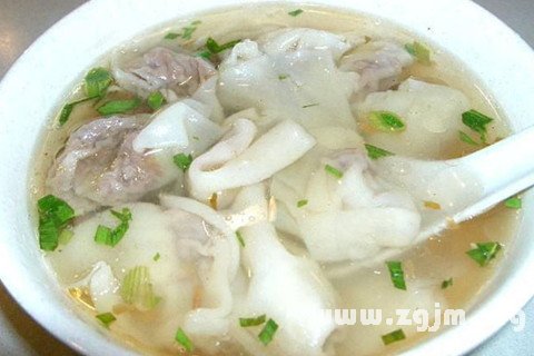 梦见馄饨