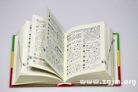 梦见字典 词典