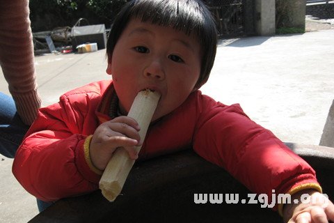 梦见吃甘蔗
