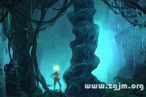 梦见走下黑暗的洞穴