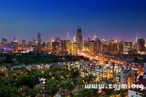 梦见夜景