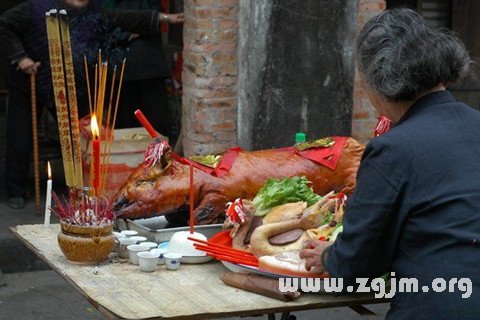 梦见祭祀