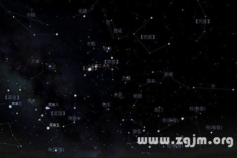 梦见星相图