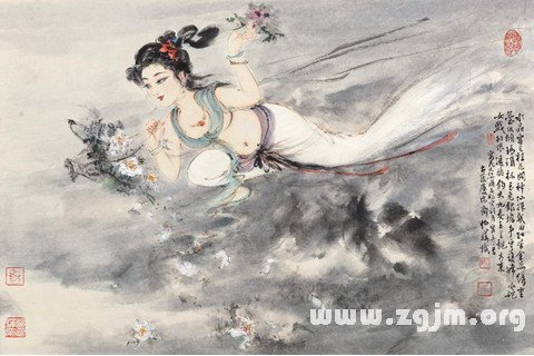 梦见天女